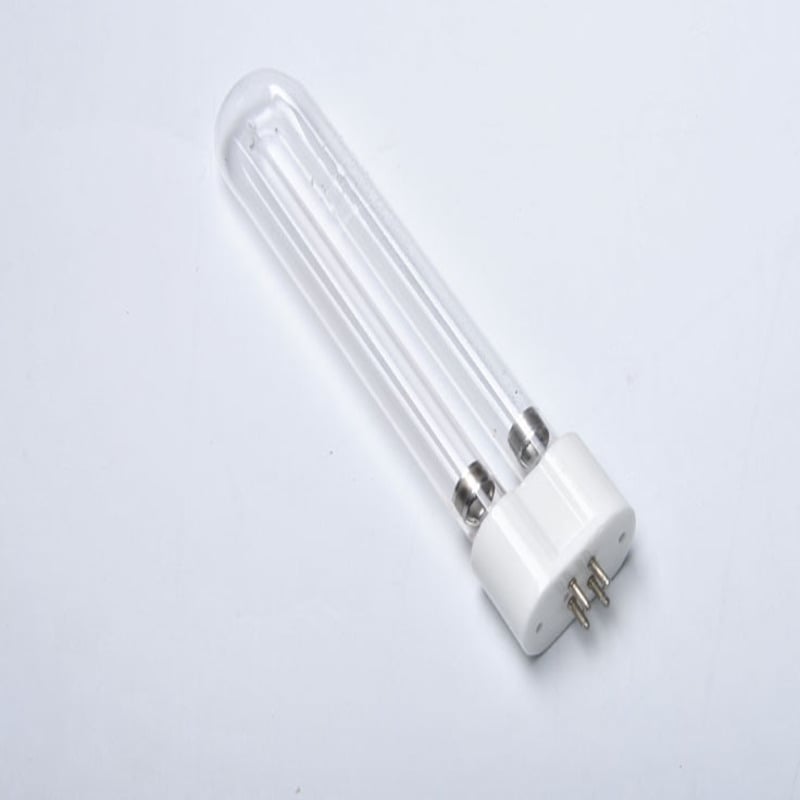 Compact uvc lamp in U shape