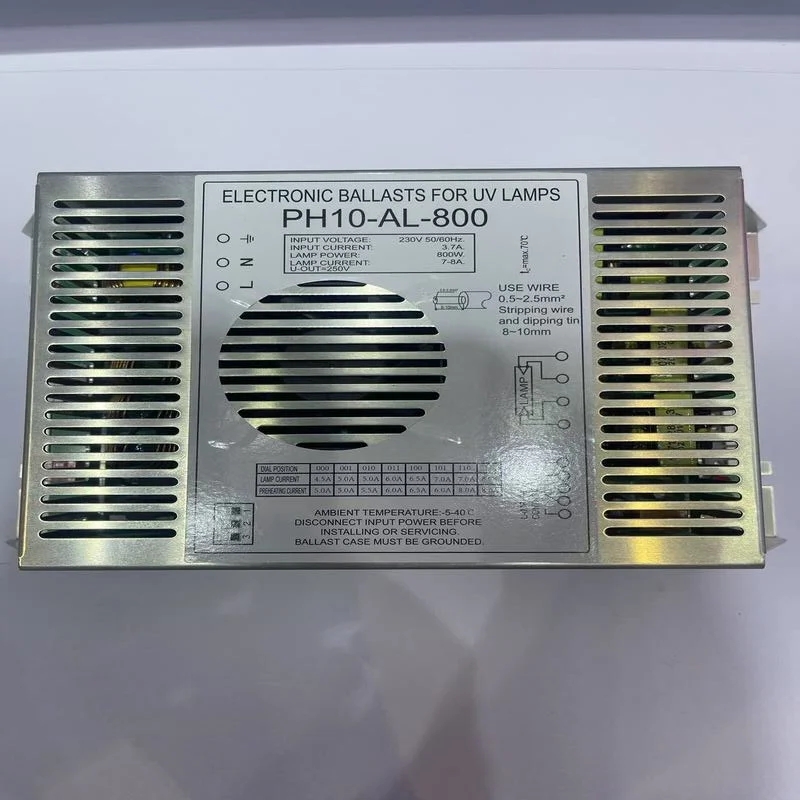 UV BALLAST PH10-AL-800